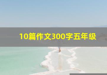 10篇作文300字五年级