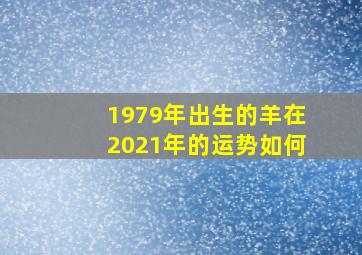 1979年出生的羊在2021年的运势如何