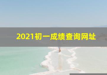 2021初一成绩查询网址