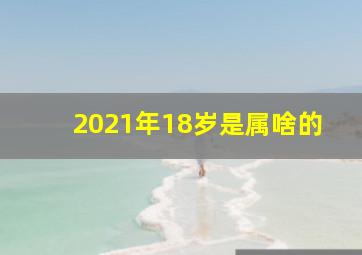 2021年18岁是属啥的