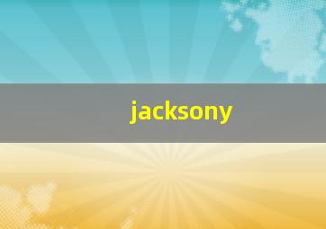 jacksony