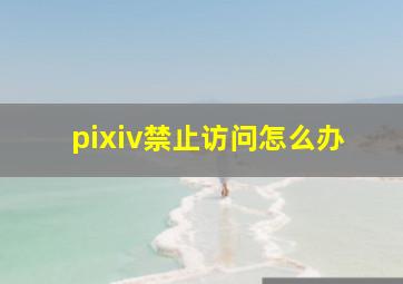 pixiv禁止访问怎么办