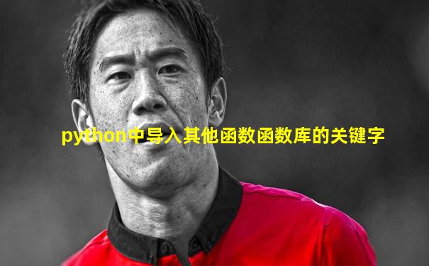 python中导入其他函数函数库的关键字