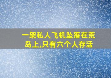 一架私人飞机坠落在荒岛上,只有六个人存活