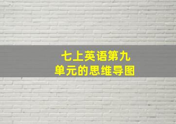 七上英语第九单元的思维导图