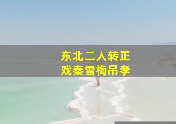 东北二人转正戏秦雪梅吊孝