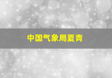 中国气象局夏青