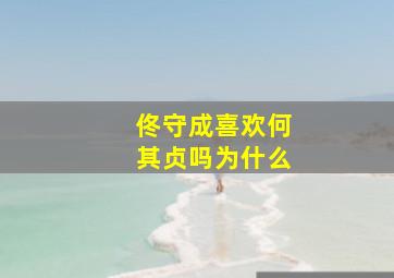 佟守成喜欢何其贞吗为什么