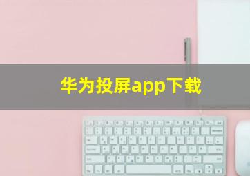 华为投屏app下载