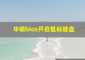 华硕bios开启鼠标键盘