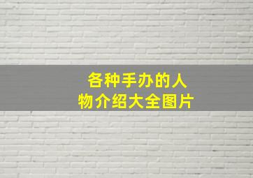 各种手办的人物介绍大全图片