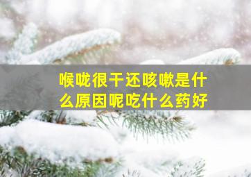 喉咙很干还咳嗽是什么原因呢吃什么药好