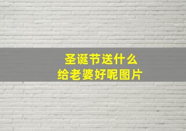 圣诞节送什么给老婆好呢图片