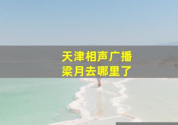 天津相声广播梁月去哪里了