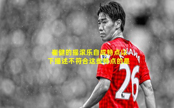 崔健的摇滚乐自成特点以下描述不符合这些特点的是
