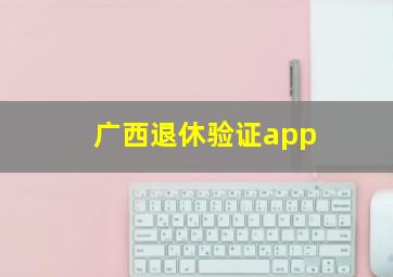 广西退休验证app