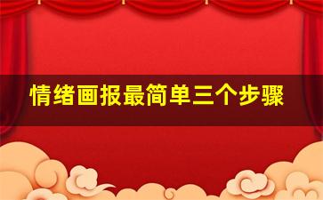 情绪画报最简单三个步骤