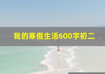 我的寒假生活600字初二