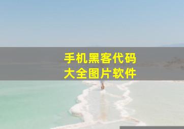 手机黑客代码大全图片软件