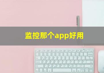 监控那个app好用