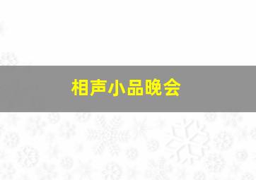 相声小品晚会