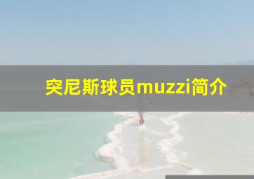 突尼斯球员muzzi简介