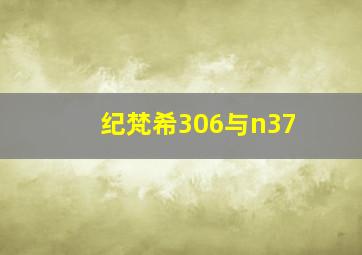 纪梵希306与n37