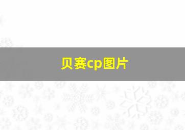 贝赛cp图片