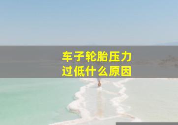 车子轮胎压力过低什么原因