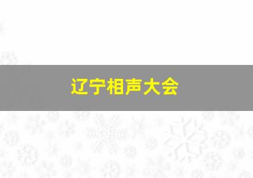 辽宁相声大会