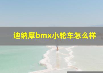 迪纳摩bmx小轮车怎么样