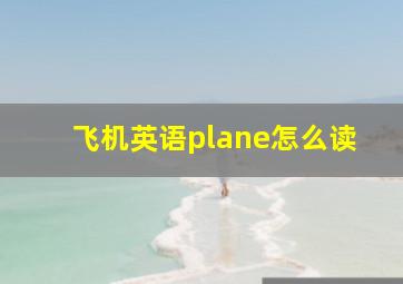 飞机英语plane怎么读